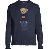 Ralph Lauren Polo Bear Sweater - Navy - S