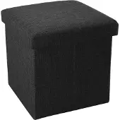 Intirilife 30x30x30 cm kokoontaittuva säilytysjakkara