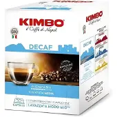 KIMBO | Kofeiiniton - 50 kapselia Lavazza A Modo Mio -koneisiin