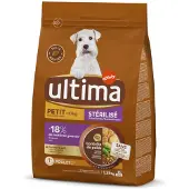 Affinity Ultima 2x1,35kg Dog Mini Sterilized kana Ultima koiran kuivaruoka