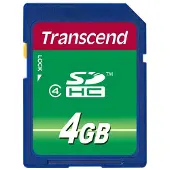 Transcend 4GB SDHC class4
