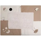 Babys Only Heaven Leikkialusta 75x95, Clay/Warm Linen