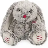 Kaloo Harmaa Leo Rabbit Musiikillinen Prestige-lelu 31 Cm
