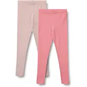 Wheat 2 Rib Leggings Maddy - Pink - 98