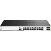 D-Link – 28-Port 10G Multi-Gigabit Layer 3 Stackable Managed Switch with 25G Uplinks (DXS-3130-28/E)