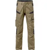 Fristads Housut 2552 STFP, khaki/musta, D100
