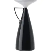 Kartell Led pöytävalaisin Camomille, himmennettävä, Musta, Olohuone/ruokailutila, Synteettinen materiaali, Design
