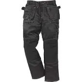 Fristads Rakentajan housut 255K AD Musta D100