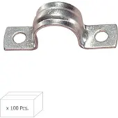 WOLFPACK Metallic 2 16mm Silver Galvanoidut Niitit
