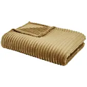 TODAY Yksivärinen ESSENTIAL - - Bronze 150x200 cm ruudullinen peitto