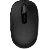 Microsoft Mobile Mouse 1850 - Optinen hiiri - 3 painiketta - Langaton - USB-vastaanotin - Musta