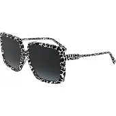 Karl Lagerfeld KL6187S 58/17/140 MARBLE BLACK/GREY SHADED aurinkolasit naisten KL6187S