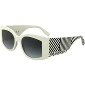 Karl Lagerfeld KL6183S 53/19/140 VALKOINEN/HARMAA VARJOSTETTU BIO INJ-G820 naisten aurinkolasit KL6183S