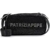 Patrizia pepe Crossbody-laukku Nahka 21 cm Musta