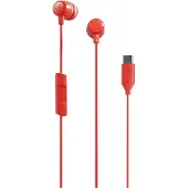 Skullcandy Jib USB-C langalliset nappikuulokkeet, punainen