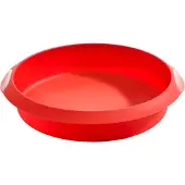 Lékué pyöreä kakkuvuoka 26 cm Punainen