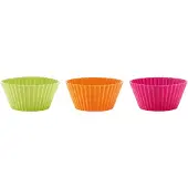 Lékué Muffinssimuotit silikonia 6 kpl 7 cm, värisekoitus