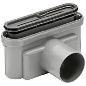 Unidrain Outlet unit w/horizontal outlet Ø75 mm incl. water trap