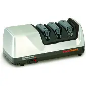 Chef's Choice CC120 Knife Sharpener, brushed metal
