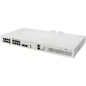 Mikrotik CRS418-8P-8G-2S+RM Cloud Router/Sw L2/L3 Gigabit Ethernet (10/100/1000) Power over Ethernet -tuki 1U (CRS418-8P-8G-2S+RM)
