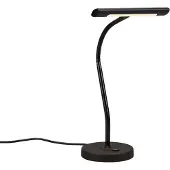 TRIO Curtis LED pöytävalaisin 35cm 3000K 4W mattamusta