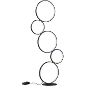 TRIO Rondo LED lattiavalaisin 115cm 36W 3000K mattamusta