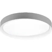 TRIO Leuchten Led Zeta, himmennettävä, Alumiini/harmaa/sinkki, Olohuone/ruokailutila, Synteettinen materiaali, Moderni