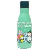 Pricenet BT21 - Ruostumattomasta teräksestä valmistettu 260 ml lämpölounaspullo Outdoor Weekend