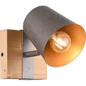 TRIO Bell spottivalaisin E14 11cm antiikkiteräs