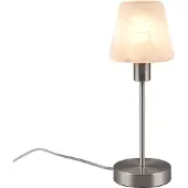 TRIO Luis II pöytävalaisin E14 32cm harjattu teräs