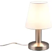 TRIO Mats II pöytävalaisin E14 24cm valkoinen