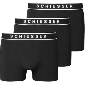Schiesser Shorts - Black - XXL