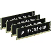 Corsair 64GB (4 x 16GB) WS DDR5 RDIMM, DDR5 5600MHz, CL40, 1.25V