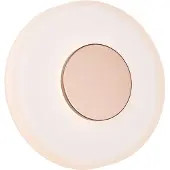 TRIO Lighting Led seinävalaisin Celeste, himmennettävä, Valkoinen/opaali, Olohuone/ruokailutila, Lasi, Moderni