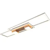 TRIO Albany LED kattovalaisin 2700-6500K 100cm 37W kahvinruskea