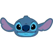 Disney 3D-muotoinen tyyny „Lilo ja Stitch” – pehmeä koristeellinen polyesterityyny