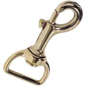 Kong Italy Bronze Squared Rotary Ring Connector Snap Hook Kultainen 3/4