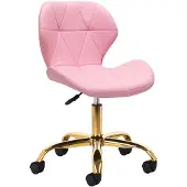Activeshop Sgabello cosmetico QS-06G rosa