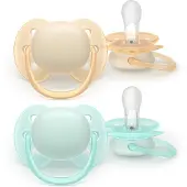 Philips Avent Erittäin pehmeä tutti 0–6 kk – 2 kpl