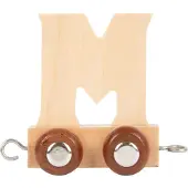 Small Foot - Wooden Letter Train - M - 12 pieces
