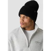 ICANIWILL Everyday Chunky Wool Beanie Black