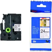 Brother TZEN251 24 BLACK ON WHITE NON LA