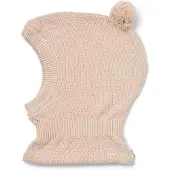 Wheat Knitted Balaclava Pomi - Beige - 1-3Y