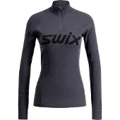 Swix Women's RaceX Merino Half Zip Phantom Kerrasto yläosat L