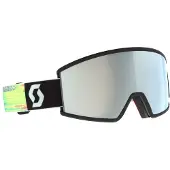 SCOTT Ambit Compact Black/Neon Yellow Laskettelulasit amp white chrome s2 Koko Uni