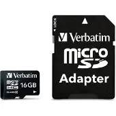 Verbatim 16GB MicroSDHC muistikortti adapterilla, lk 10