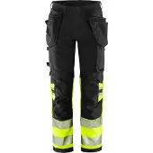 Fristads Työkaluhousut Luokka 1 2643 GSTP Huomiokeltainen/Musta D112