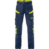 Fristads Housut 2555 STFP, laivastonsininen/huomiokeltainen, D120