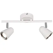 TRIO Toulouse LED spottivalaisin 2x3,5W 3000K 34cm mattavalkoinen