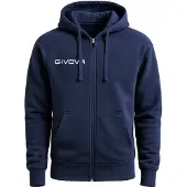 Givova King Kokovetoketjullinen Collegepaita